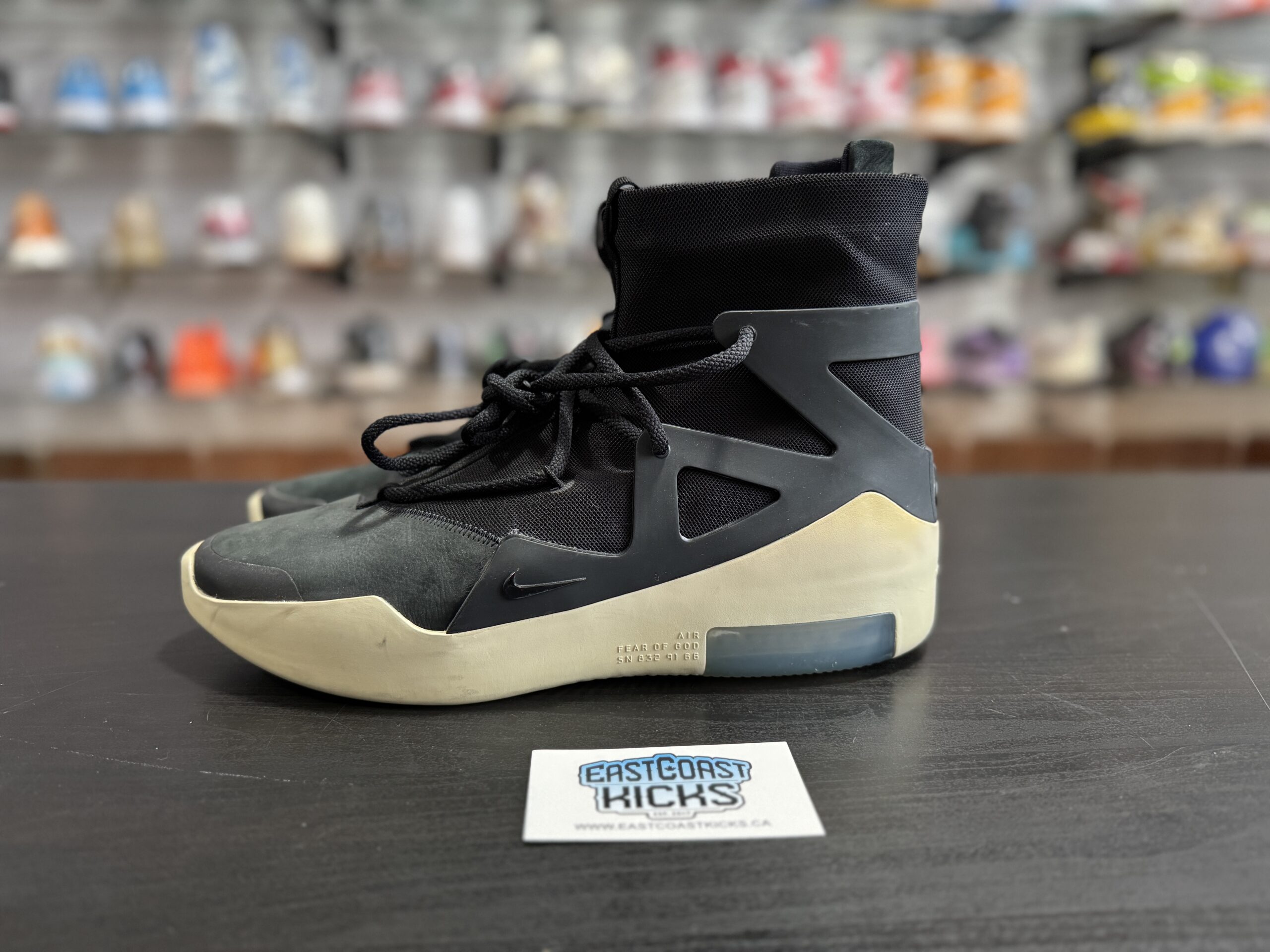 Preowned Nike Fear Of God 1 Black Size 12