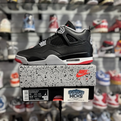 Jordan 4 Retro Bred Reimagined Size 11