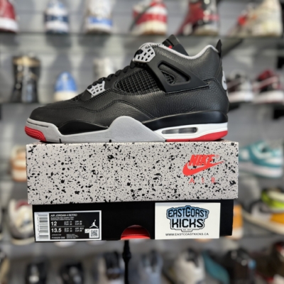 Jordan 4 Retro Bred Reimagined Size 12