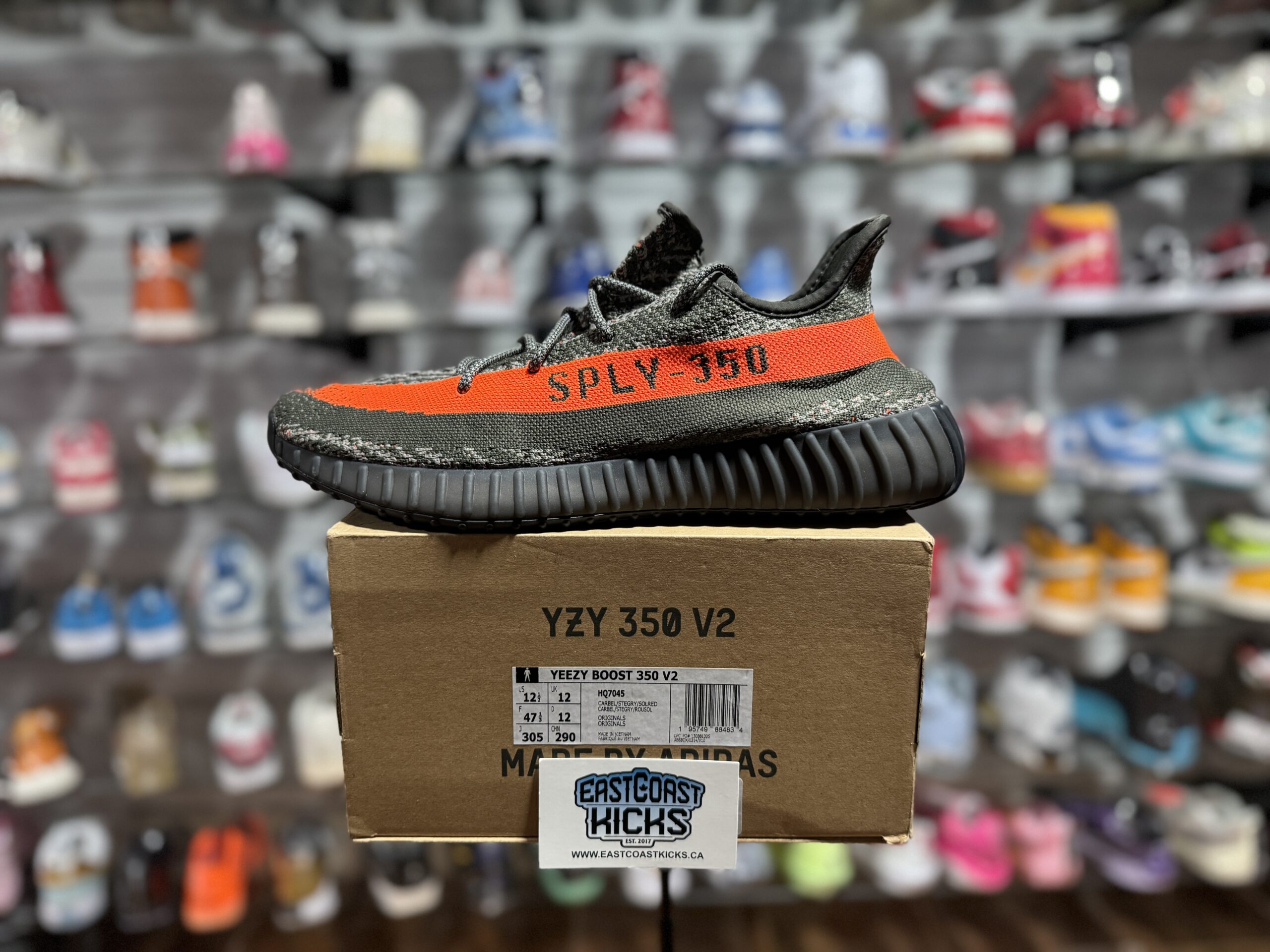 Adidas Yeezy Boost 350 V2 Carbon Beluga Size 12.5