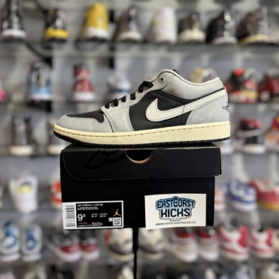 Jordan 1 Low Light Smoke Grey Off Noir Size 9.5