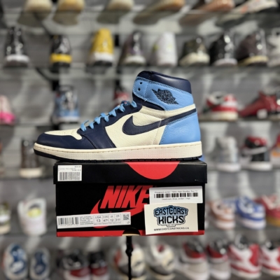 Preowned Jordan 1 Retro High Obsidian Size 13