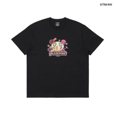 Blackpink x Kaikai Kiki Takashi Murakami Signature Tee Black Size XXL
