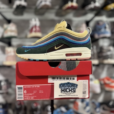 Preowned Nike Air Max 1/97 Sean Wotherspoon Size 6