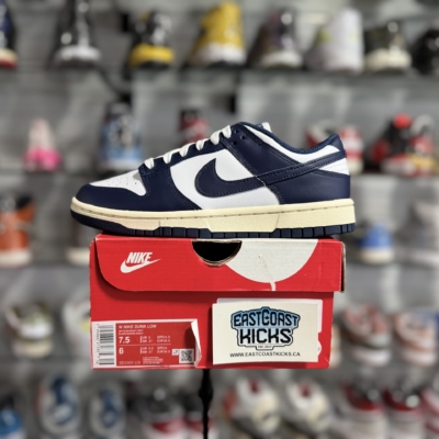 Nike Dunk Low Vintage Navy Size 7.5w/6Y