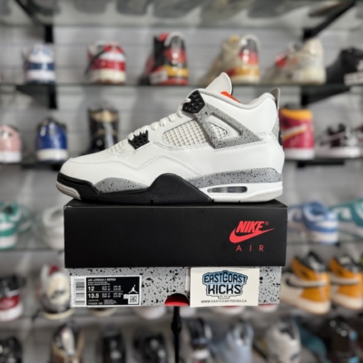 Jordan 4 Retro White Cement (2025) Size 12