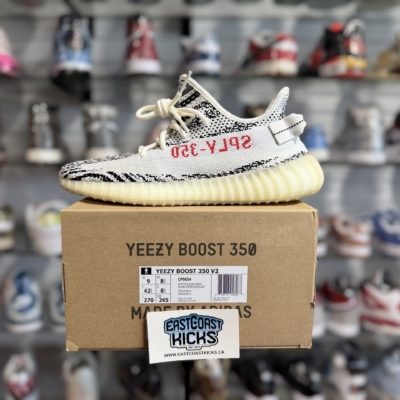 Preowned Adidas Yeezy Boost 350 V2 Zebra Size 9