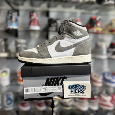 Jordan 1 Retro High OG Washed Black Size 6.5Y