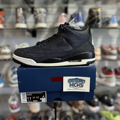 Jordan 3 Retro Levi’s Indigo Size 11