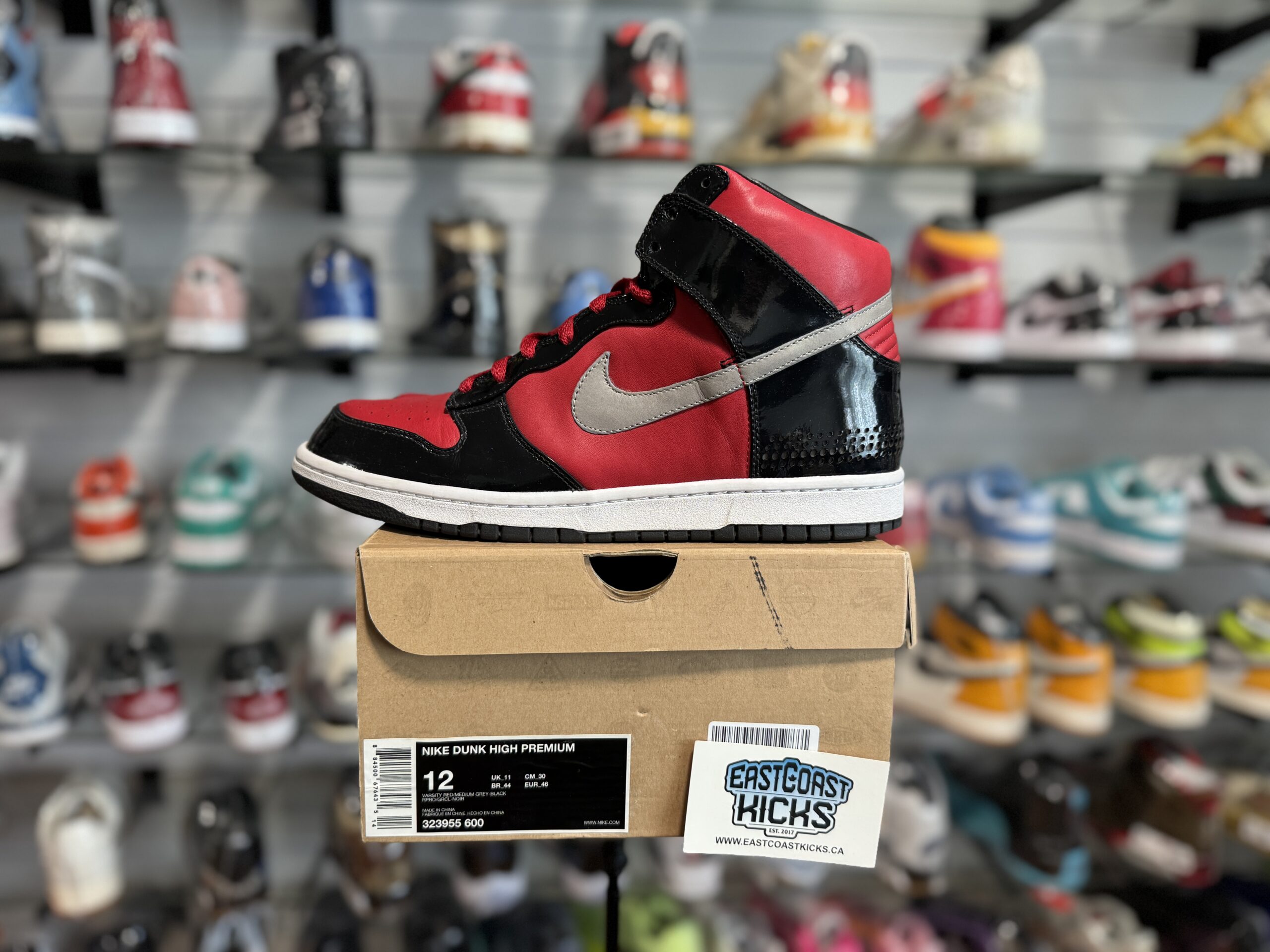 Preowned Nike Dunk High DJ AM Size 12