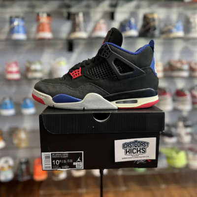 Preowned Jordan 4 Retro Rare Air Size 10.5
