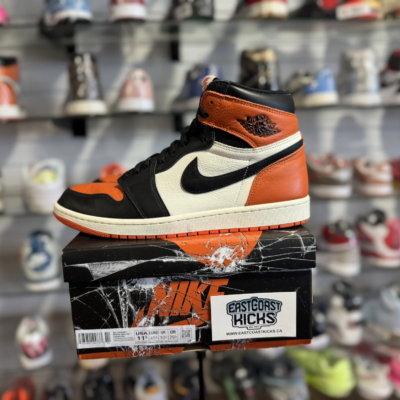 Preowned Jordan 1 Retro High OG Shattered Backboard Size 11.5